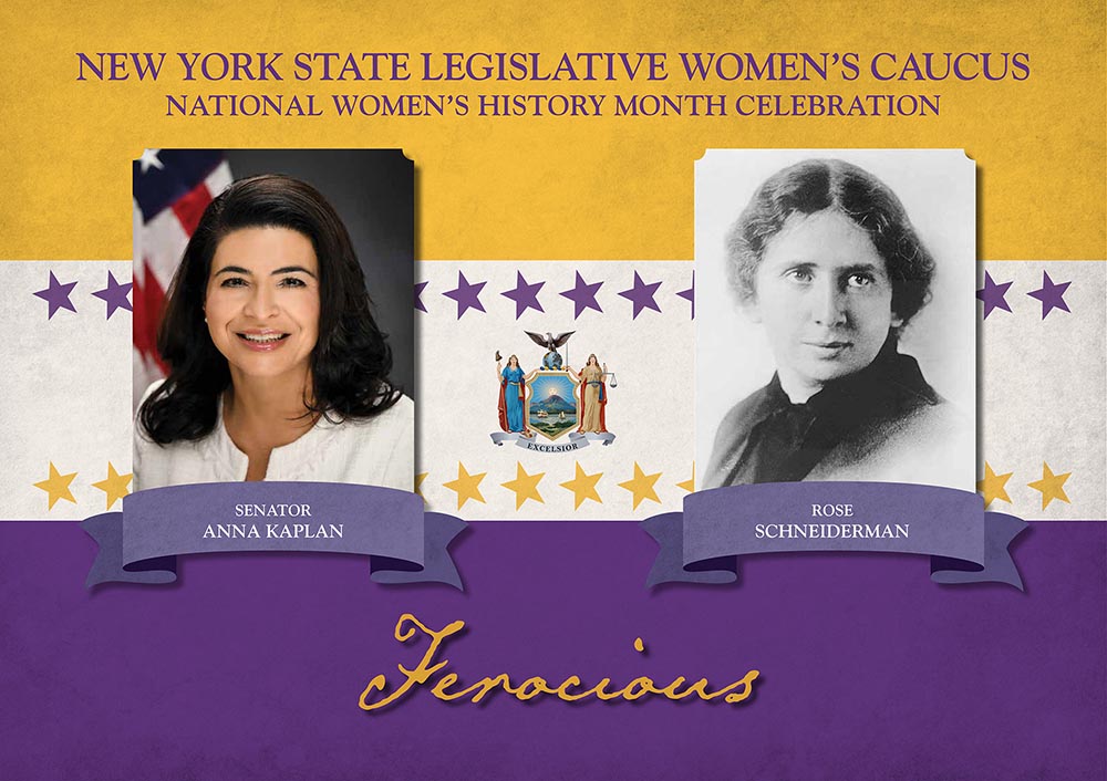 Members of the 2019-2020 Women’s Legislation Caucus commemorate and remember the leaders of the Women’s Suffrage Movement whose historical efforts enabled women to vote and to run for and hold political office.