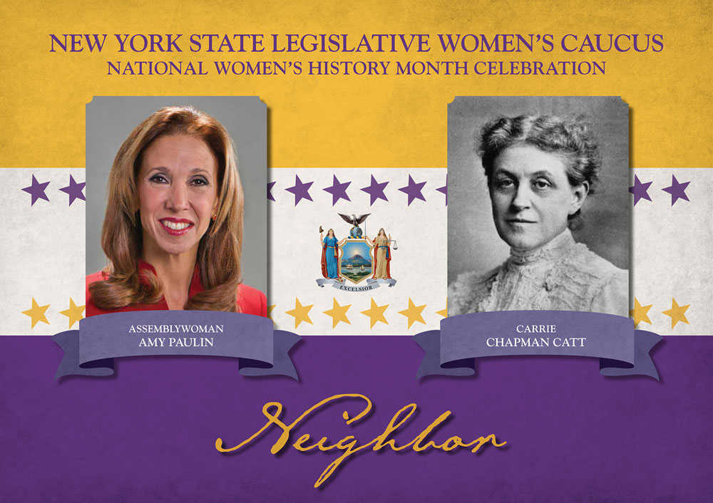 Members of the 2019-2020 Women’s Legislation Caucus commemorate and remember the leaders of the Women’s Suffrage Movement whose historical efforts enabled women to vote and to run for and hold political office.