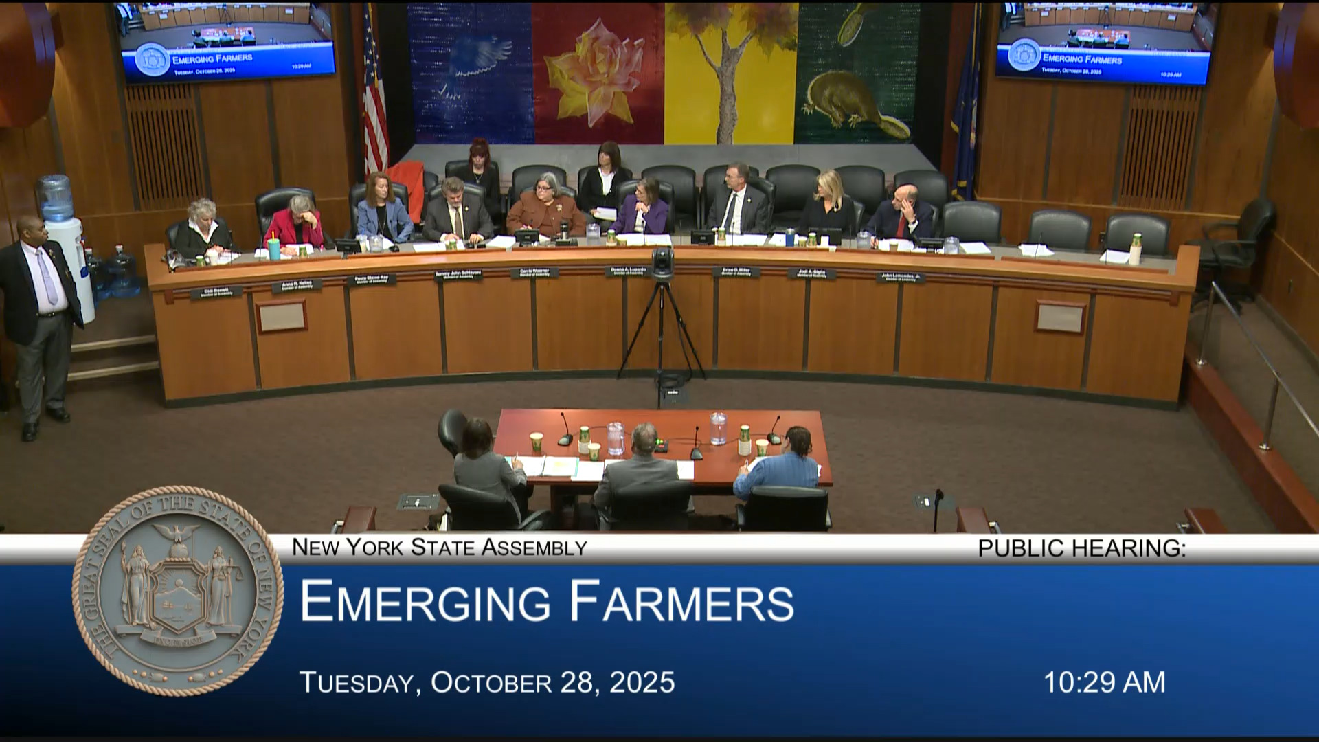 Ag Commissioner Testifies at Public Hearing Examining Programs Which Assist Young and Emerging Farmers
