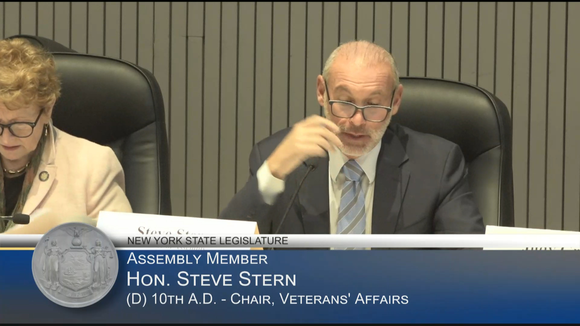 Veterans' Advocates Testify During a Public Hearing on Ways to Increase Veterans’ Access to Mental Health Services