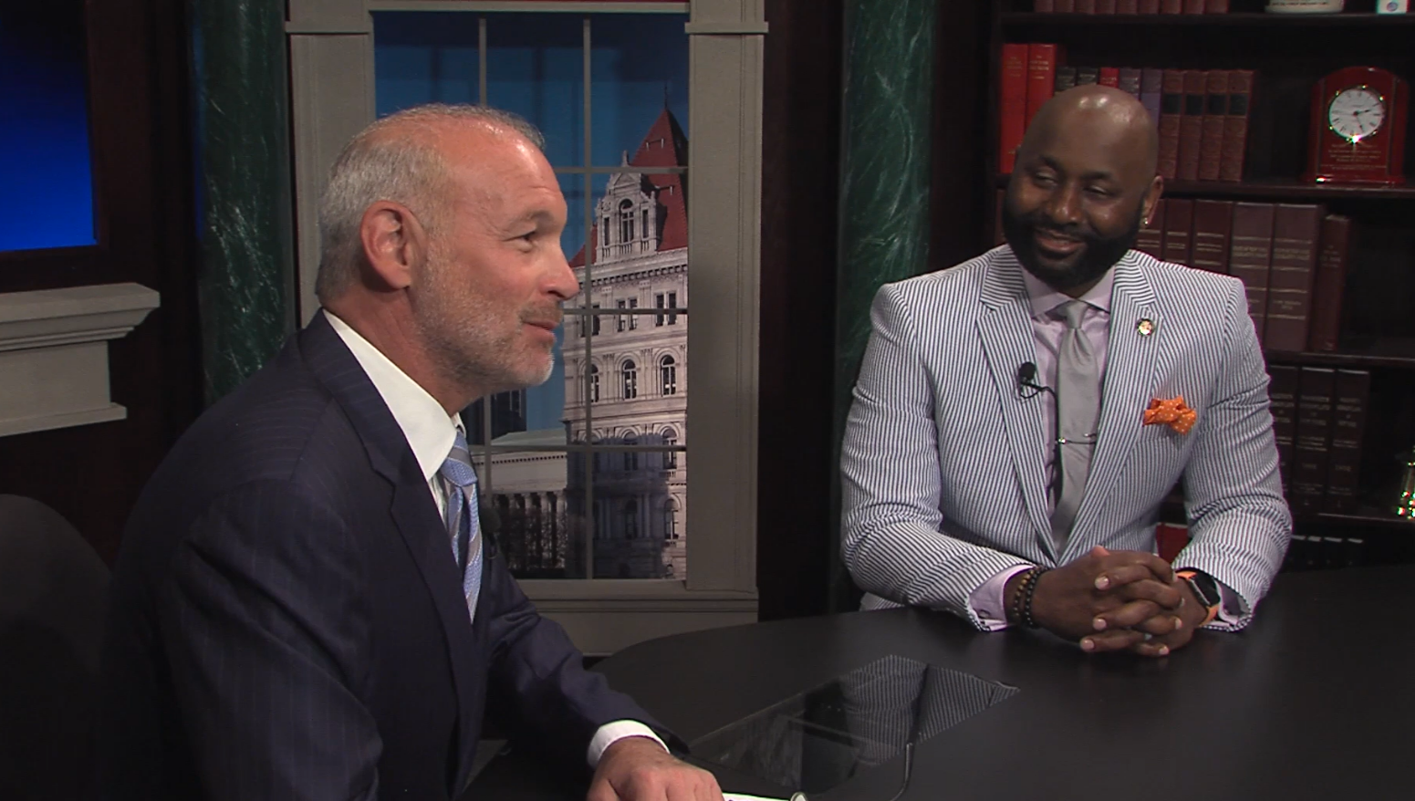 Chairman Stern Speaks with Assemblymember O’Pharrow on Plans to Support Our Veterans