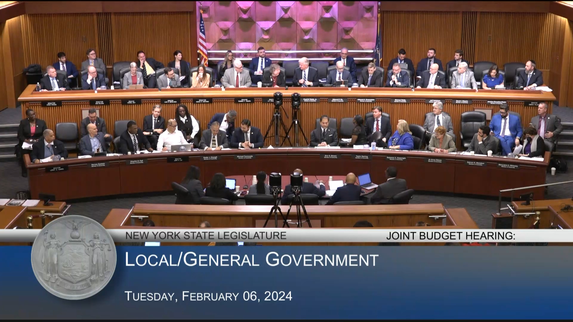 Mayor Adams Testifies During Budget Hearing on Local/General Government