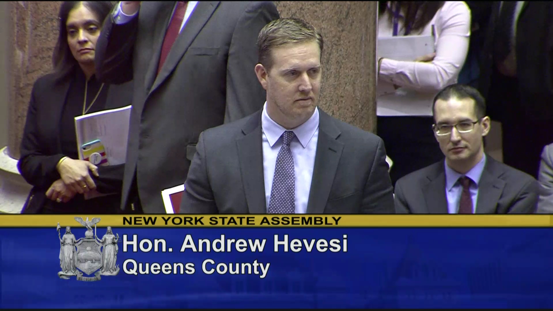 Hevesi Helps Pass a Balanced Budget Proposal