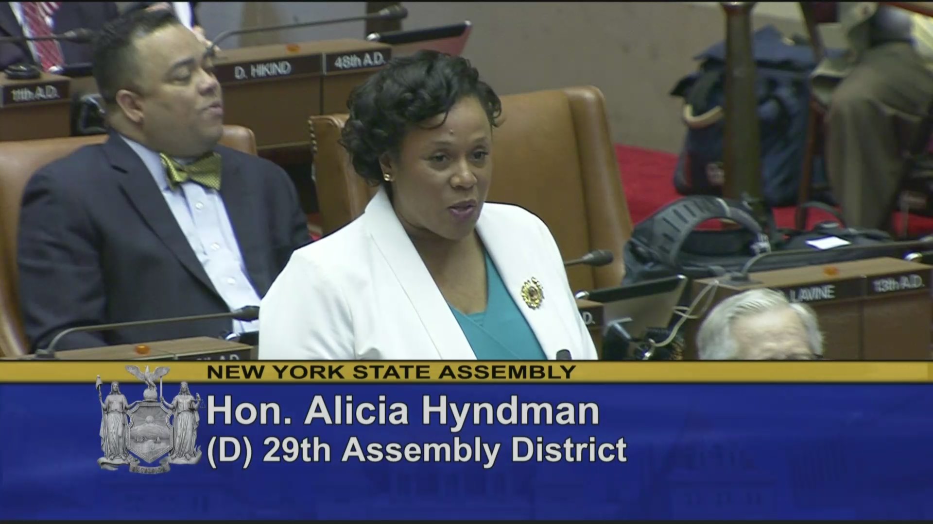 Assemblywoman Hyndman Welcomes Rev. Gilbert Pickett Sr. to the Assembly