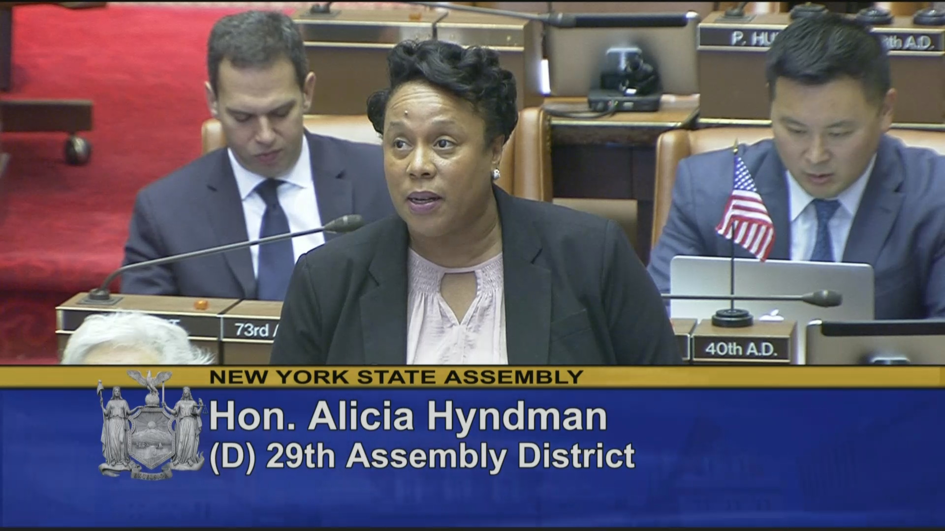 Hyndman Speaks on Sickle-Cell Resolution
