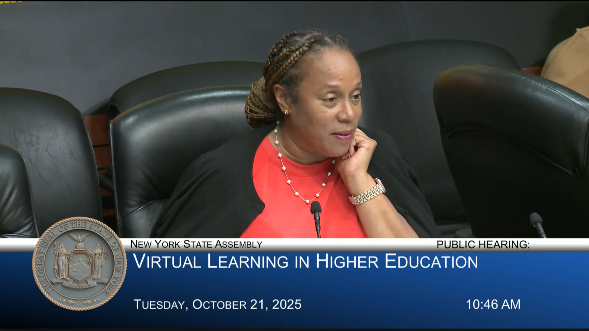 Empire State University President Testifies at Public Hearing on Virtual Learning in Higher Education