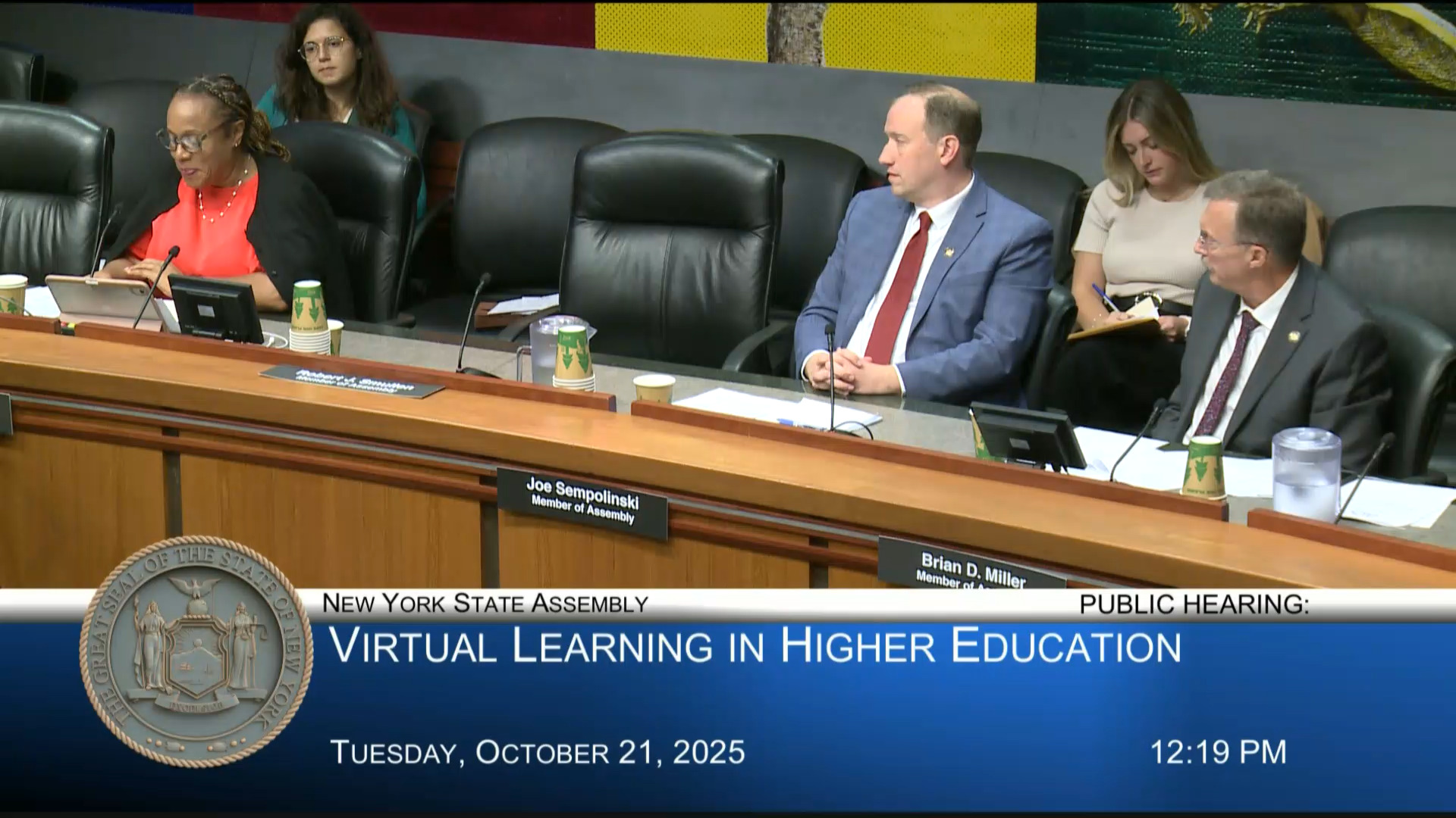 CUNY University Student Senate Chair Testifies at Public Hearing on Virtual Learning in Higher Education