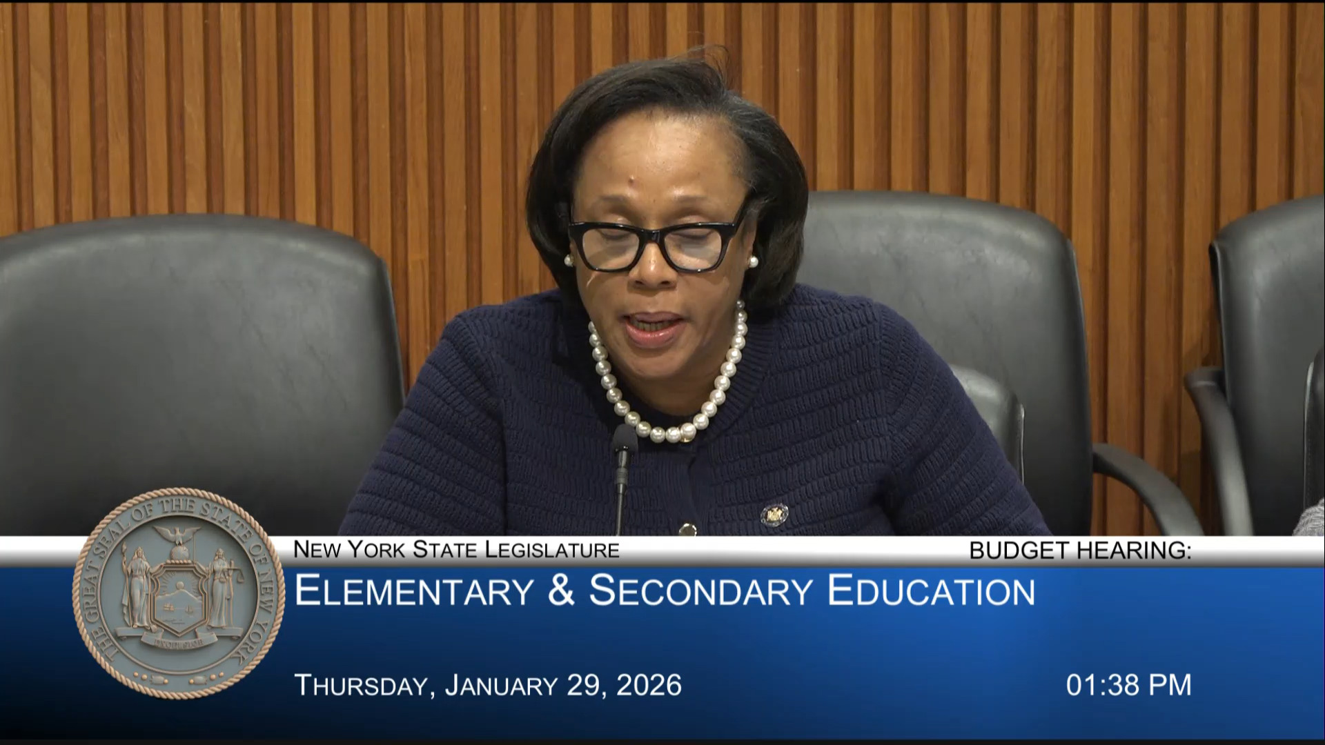 NYC Public Schools Chancellor Testifies During Budget Hearing on Elementary and Secondary Education