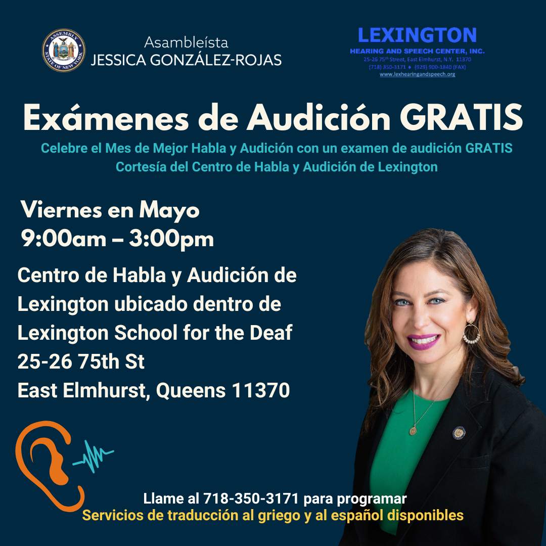Free Hearing Screenings – May – Spanish version