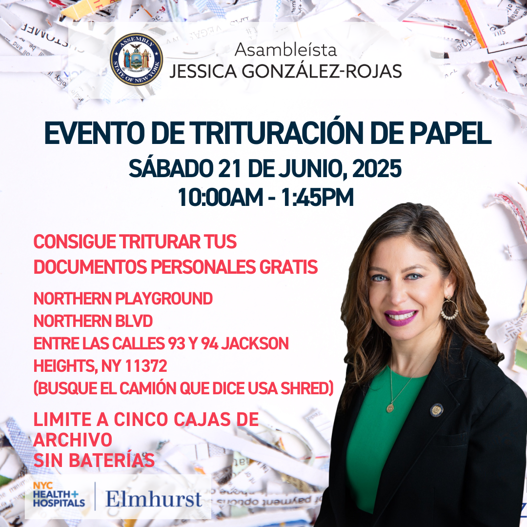 Paper Shredding – June 21, 2025 – Spanish version