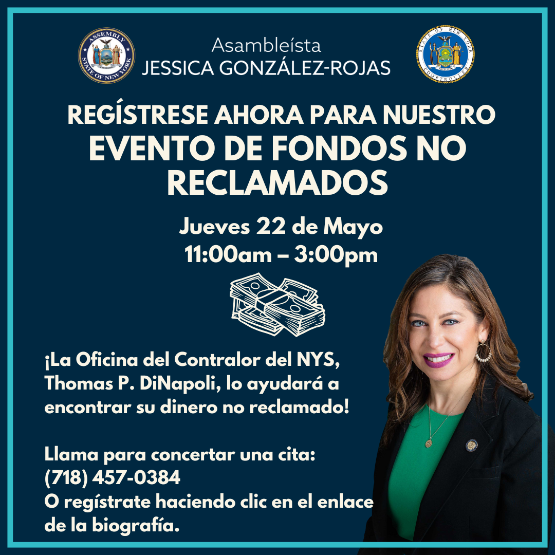 Unclaimed Funds - May 22, 2025 – Spanish version