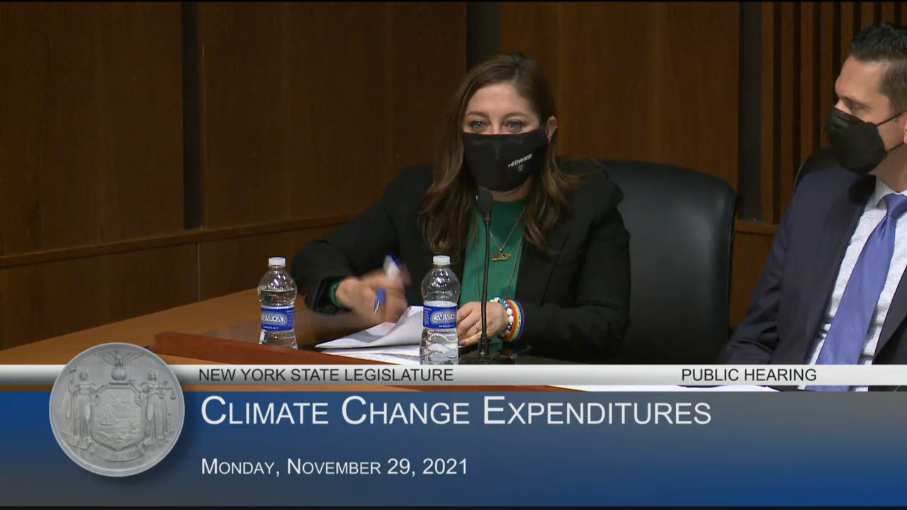 Environmental Advocates Testify at Hearing to Review Climate Change Expenditures by State Entities