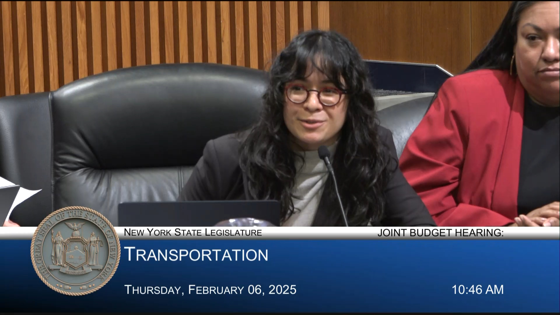 Transportation Commissioner Testifies During Joint Budget Hearing on Transportation