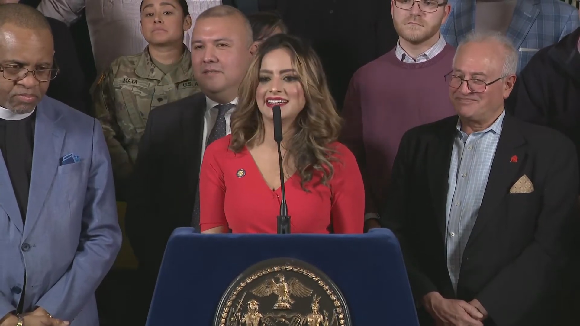 Assemblywoman Rajkumar Rallies with NYC Mayor Adams for Federal Support to Serve Asylum Seekers