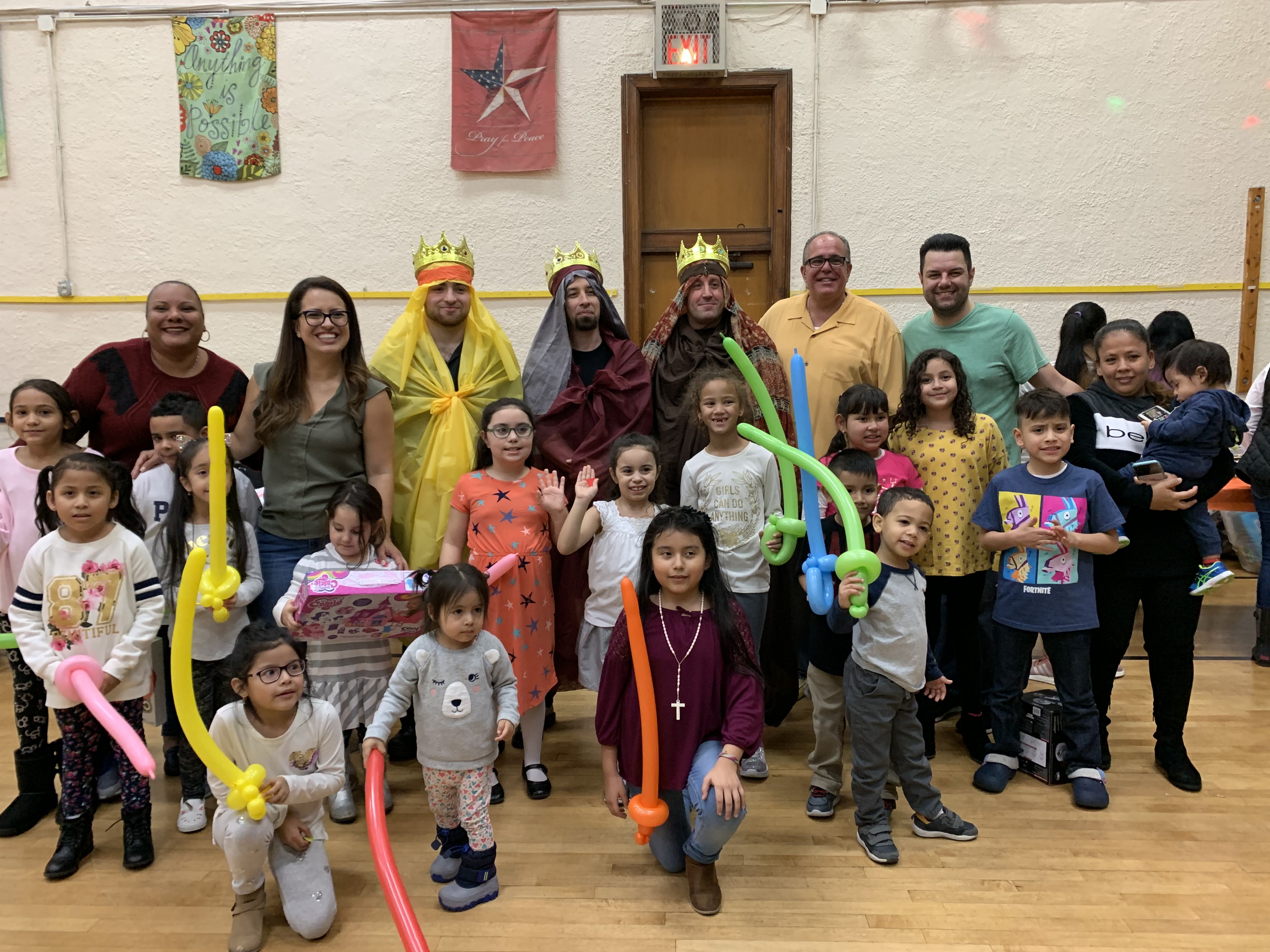 Assemblywoman Cruz attends the Perna Foundation celebration of El Dia de Los 3 Reyes, 3 Kings Day at Saint Leo Elementary School.