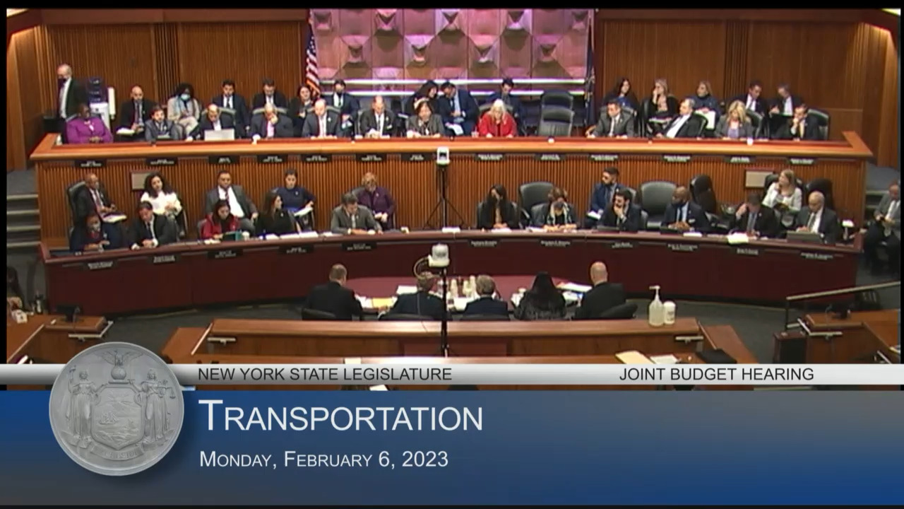 MTA CEO Testifies During Budget Hearing on Transportation