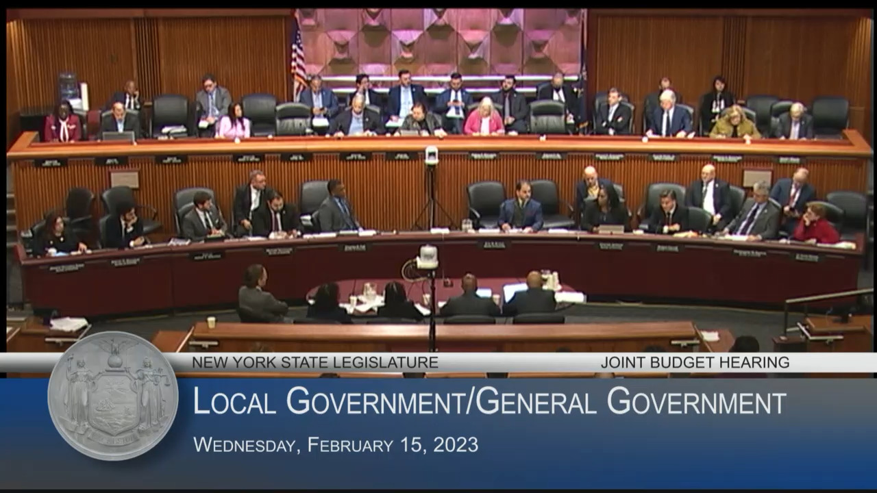 NYC Mayor Adams Testifies During Budget Hearing on Local/General Government