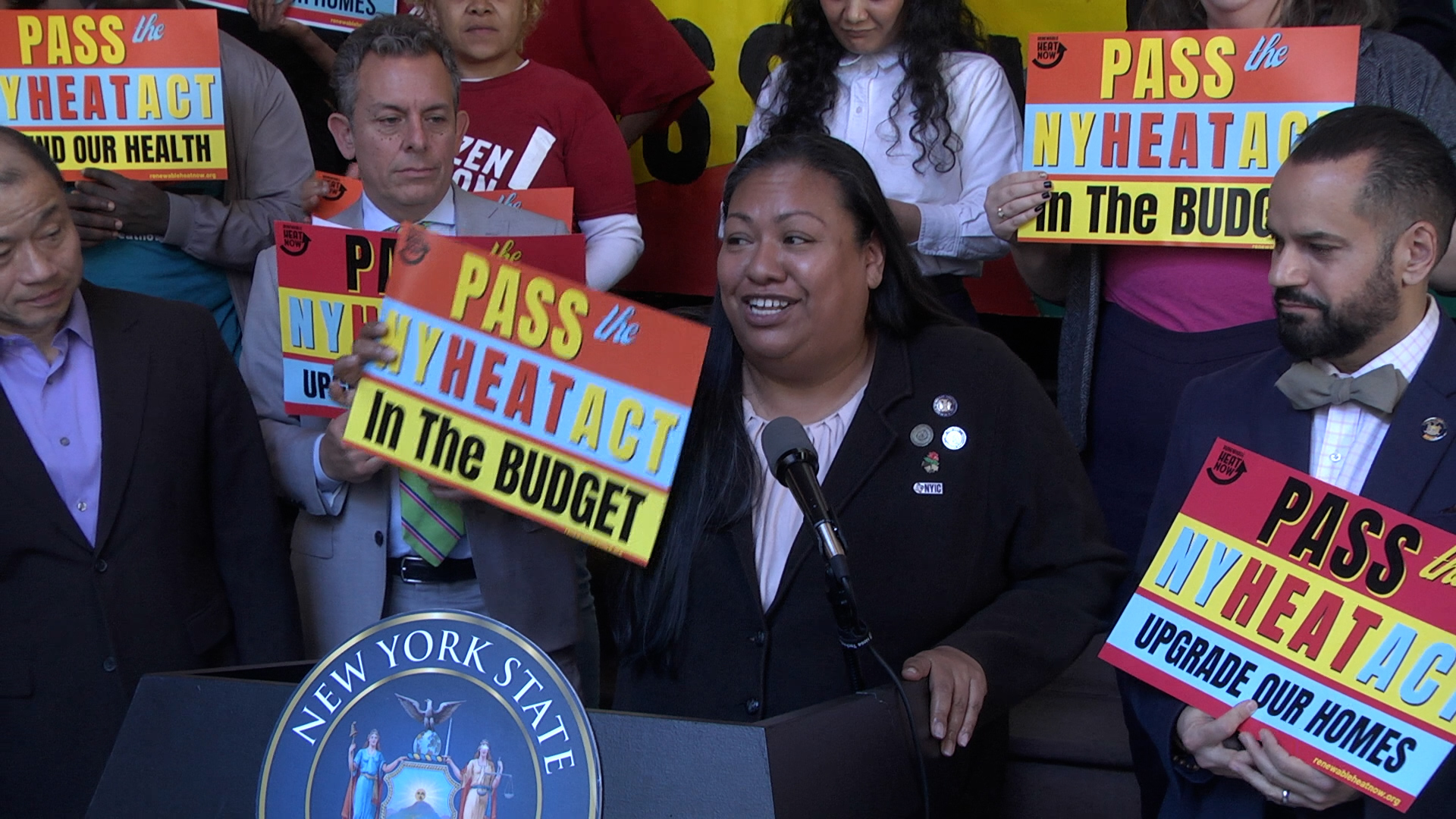 Mitaynes Urges Passage of the NY HEAT Act