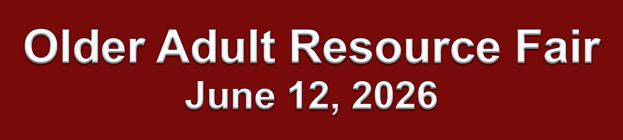 2026 Older Adult Resource Fair