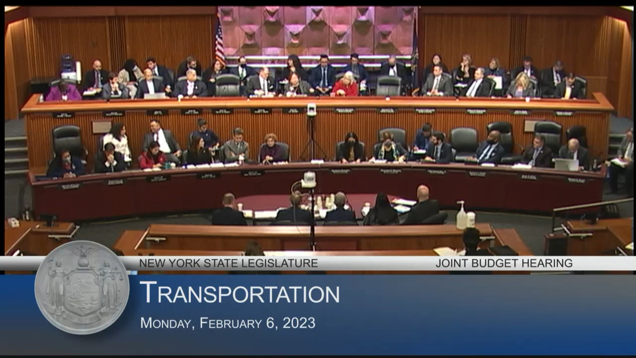 MTA CEO Testifies During Budget Hearing on Transportation