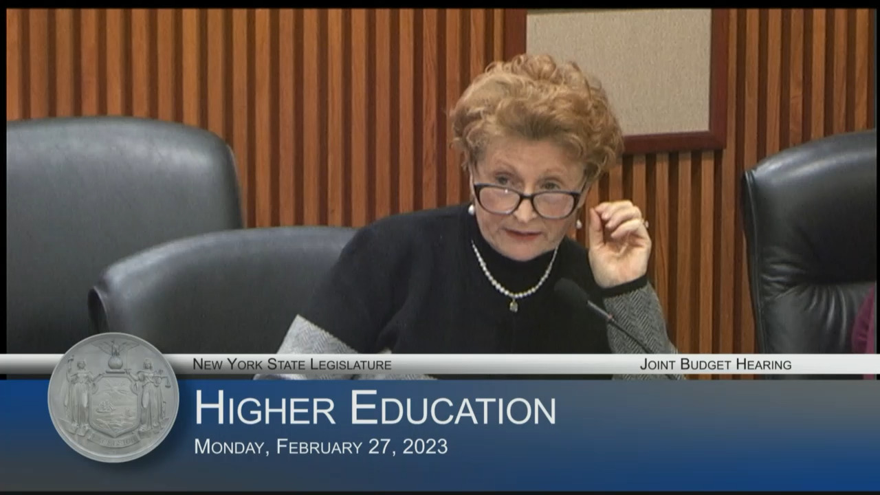 Education Commissioner Testifies During Budget hearing on Higher Education