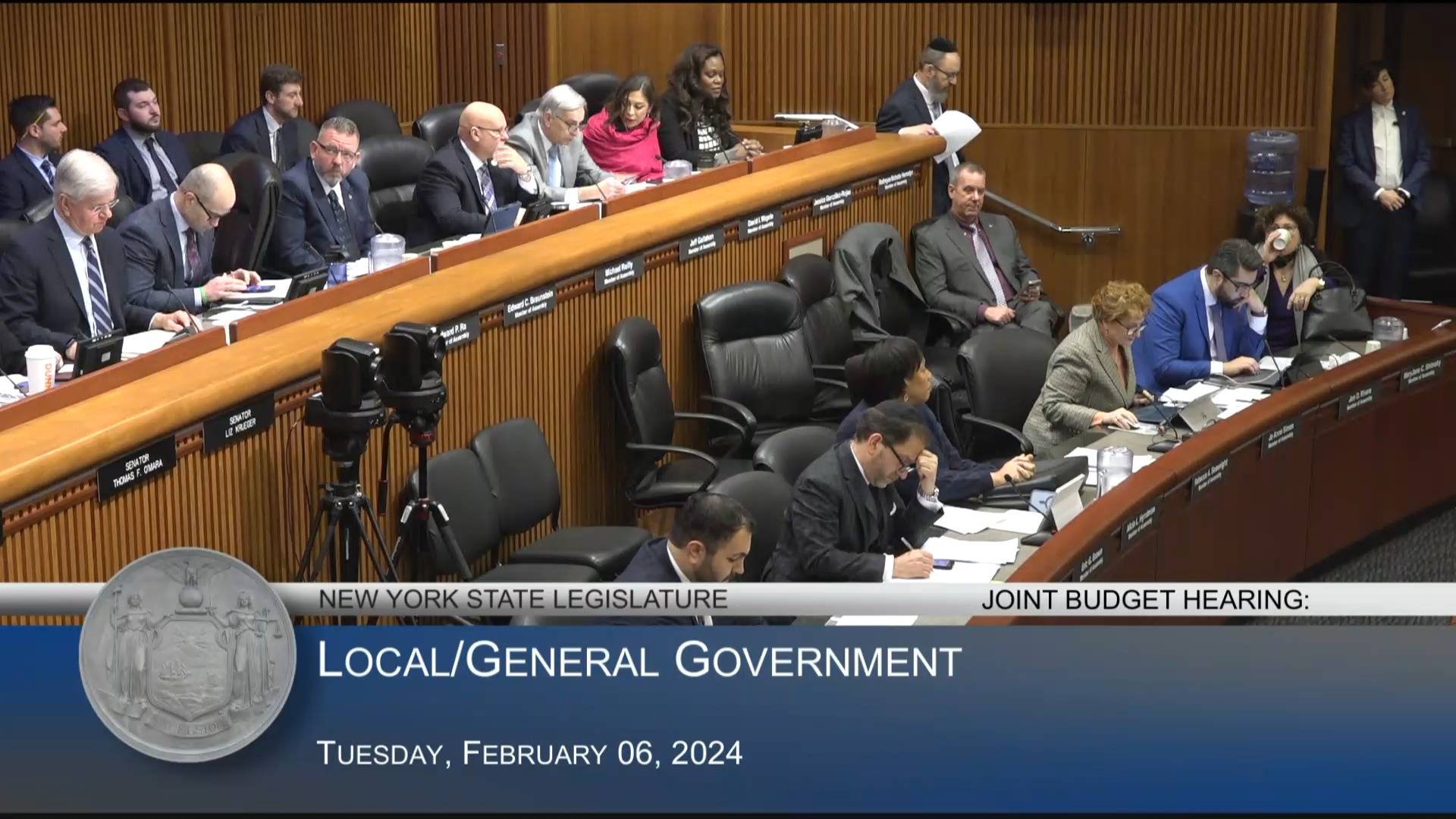 Mayor Adams Testifies During Budget Hearing on Local/General Government