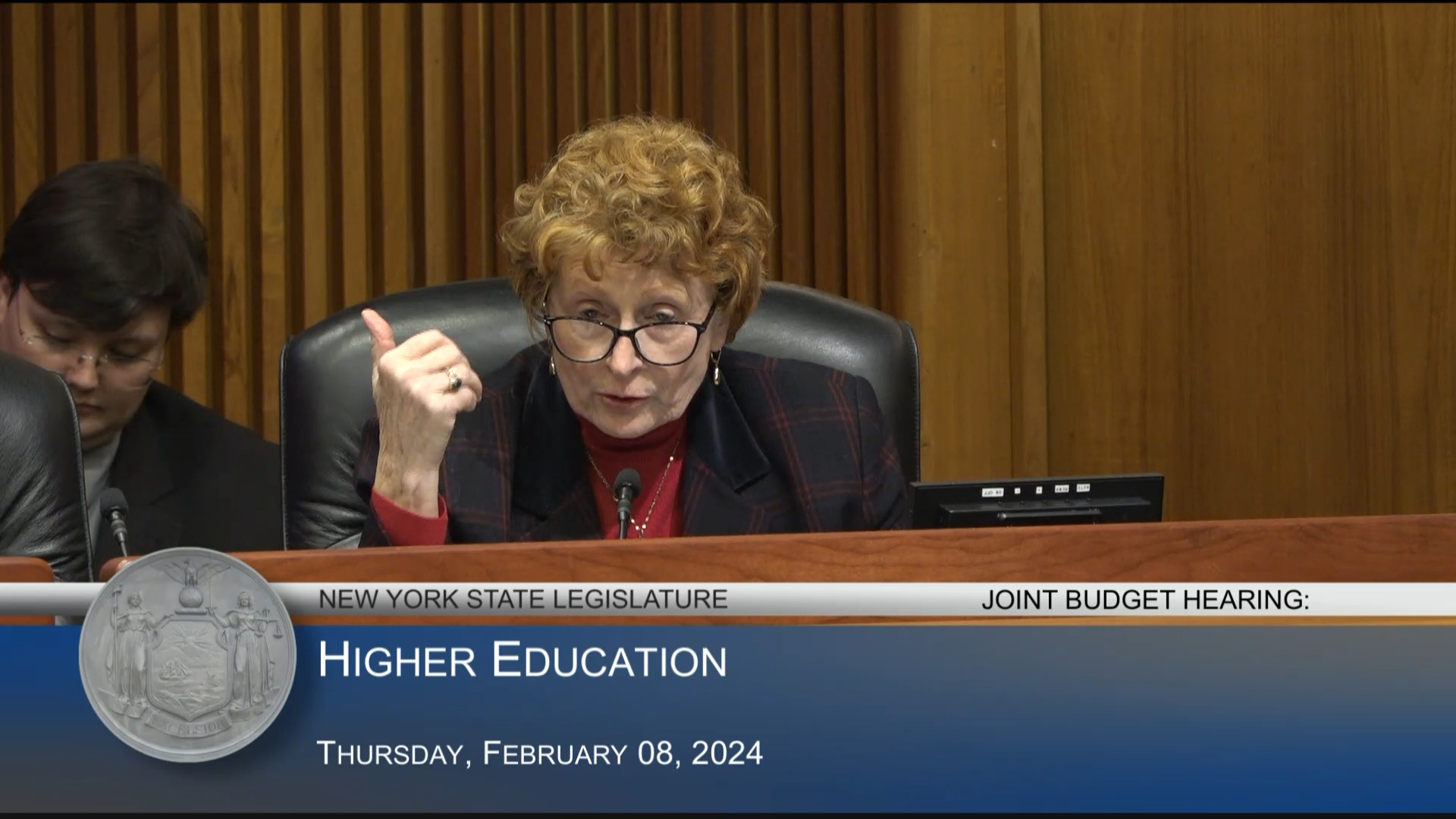 Union Officials Testify During Budget Hearing on Higher Education