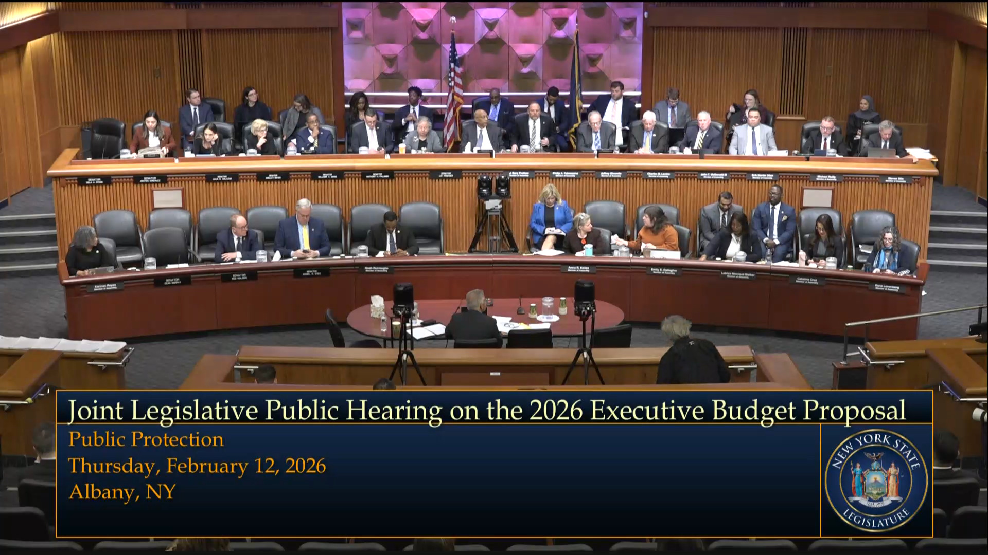 NYS Chief Administrative Judge Testifies During Budget Hearing on Public Protection