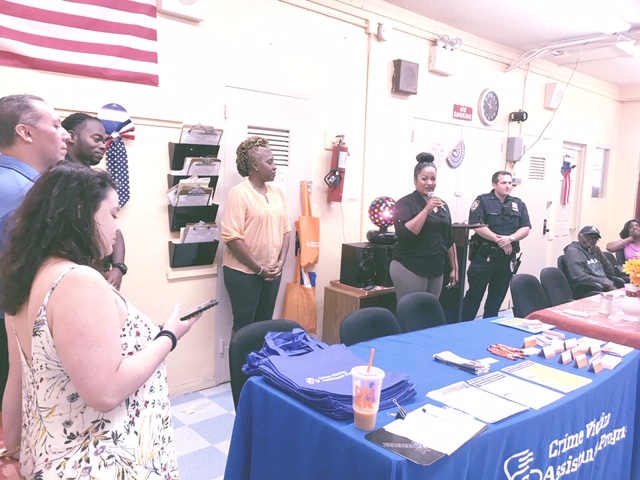 Co-hosting a workshop on Elder Abuse and Scam Alert in conjunction with the NYPD, Safe Horizon and Brooklyn DA’s Office at the Glenwood Senior Center.