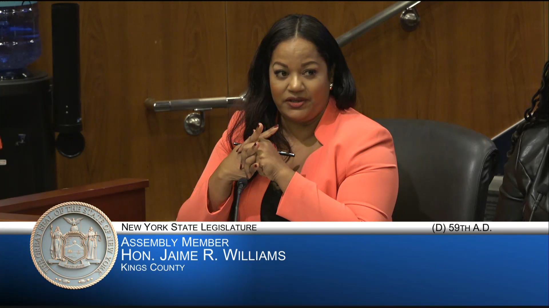 DMV and TWA Heads Testify During a Joint Budget Hearing on Transportation