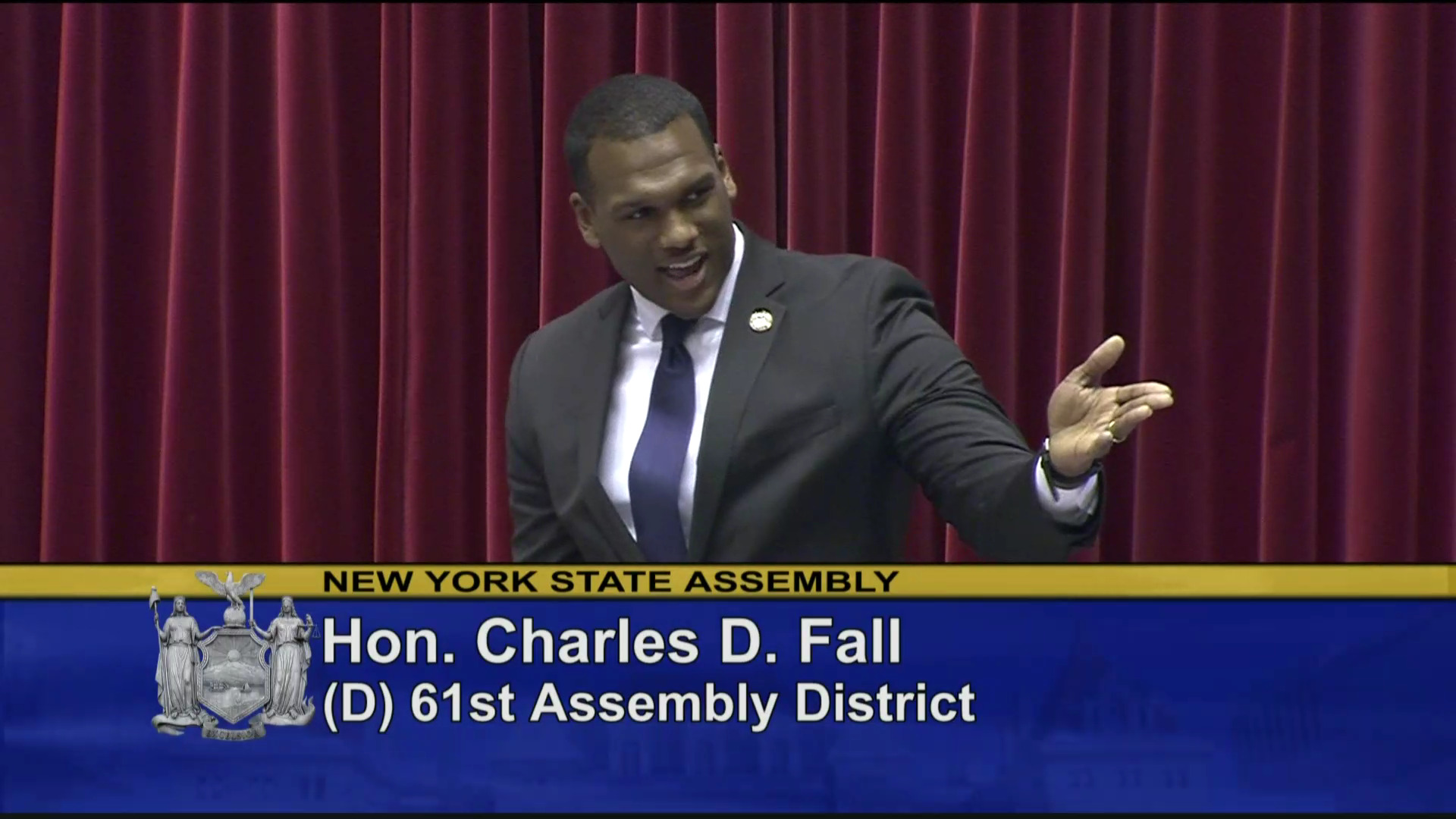 Assemblyman Fall Introduces Ms. Virginia Allen