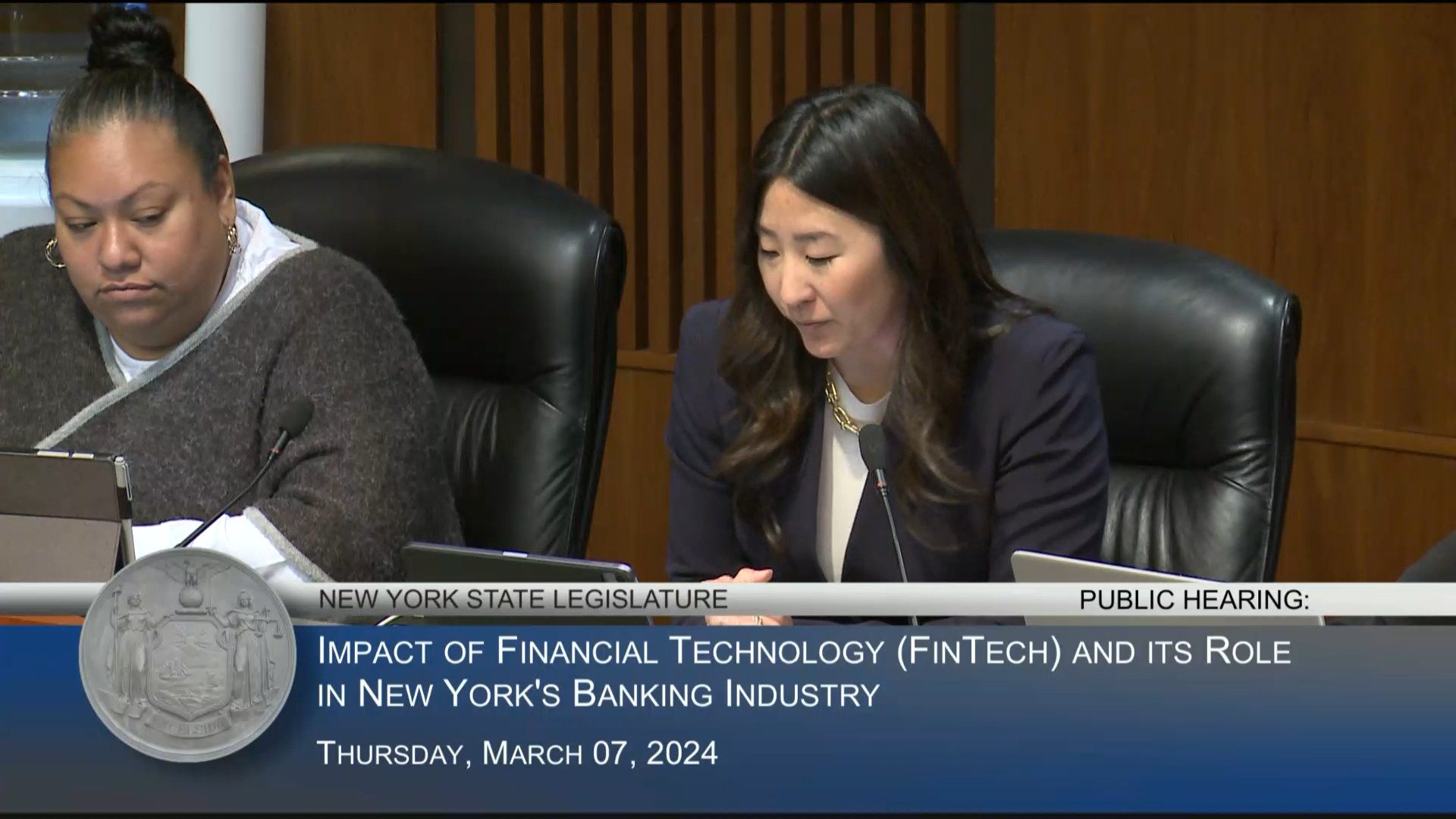 FinTech Experts Testify During Public Hearing On FinTech Role in NY Banking Industry