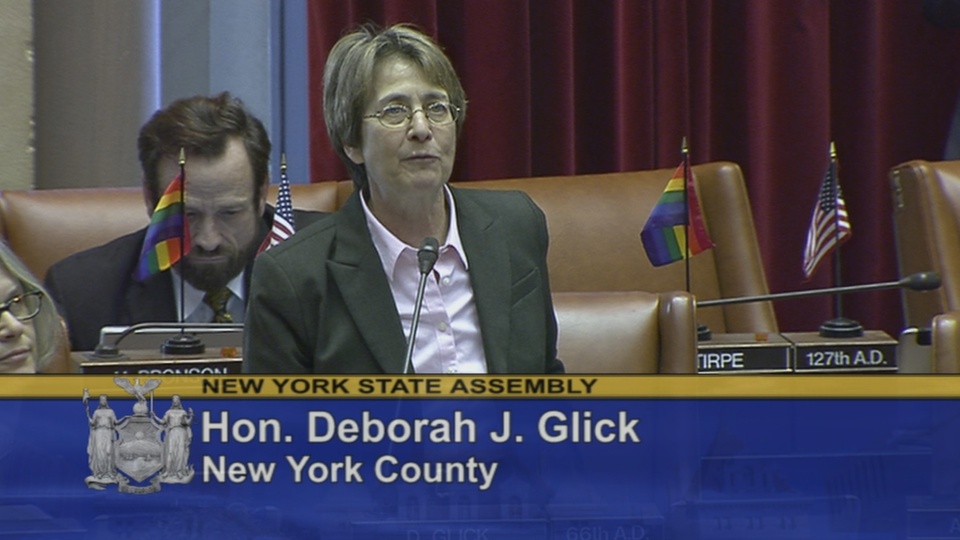Assemblymember Glick Supporting Paid Family Leave on the Floor of the Assembly