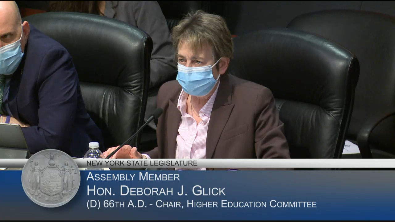 State Education Dept. Testifies at Hearing on the Impact of the COVID-19 Pandemic on the Future of Higher Education