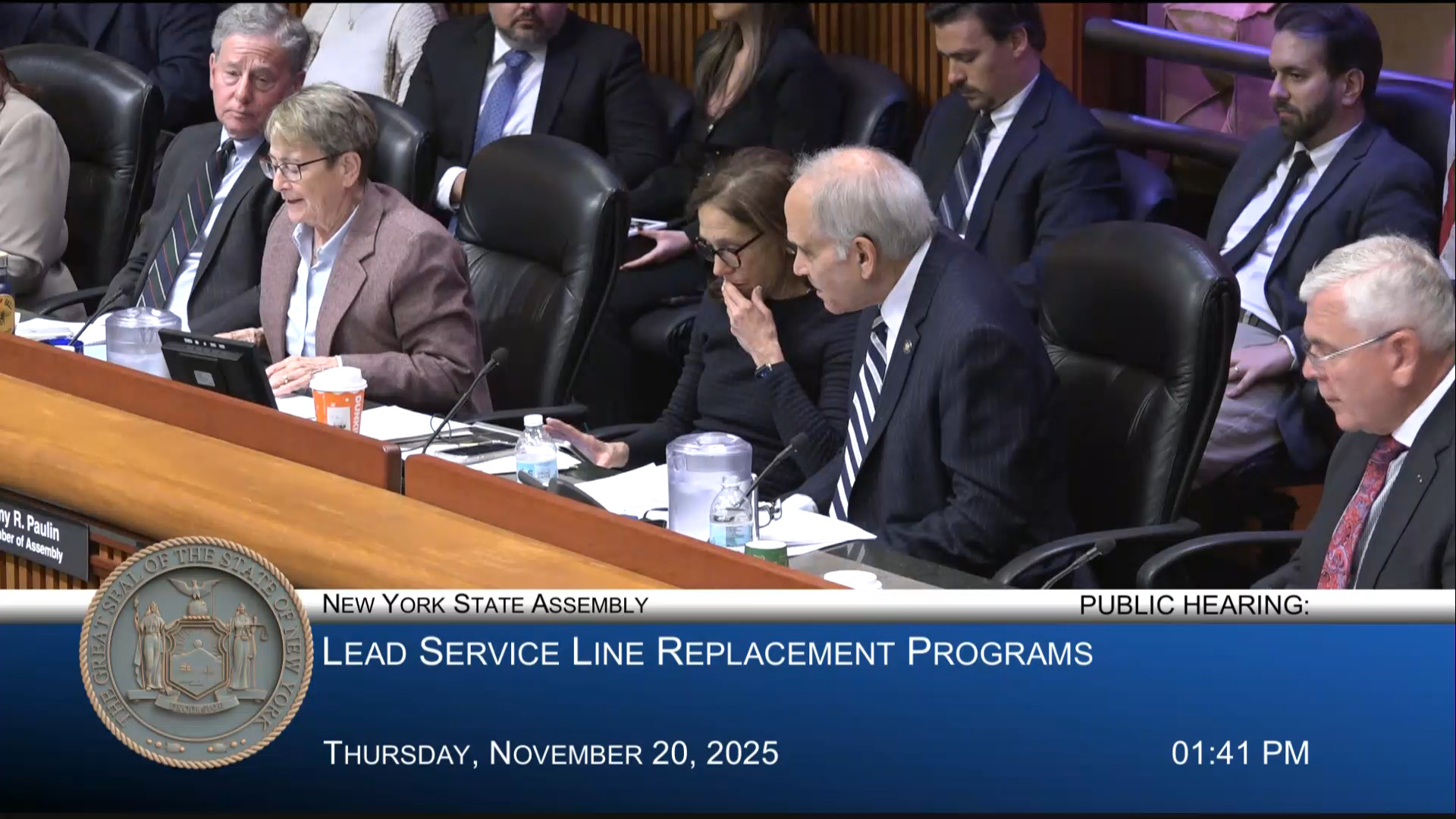 Assembly Holds Public Hearing Examining New York’s Lead Service Line Replacement Program