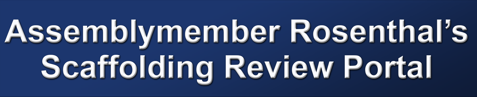 Scaffolding Review Portal