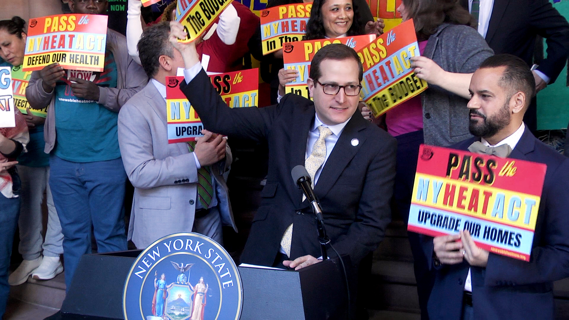 Lasher Urges Passage of the NY HEAT Act