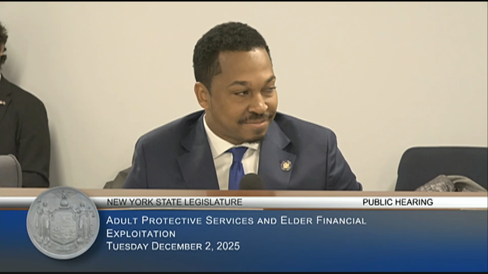 NYS Office of Aging Director Testifies During Public Hearing on Preventing Financial Fraud Against Older Adults