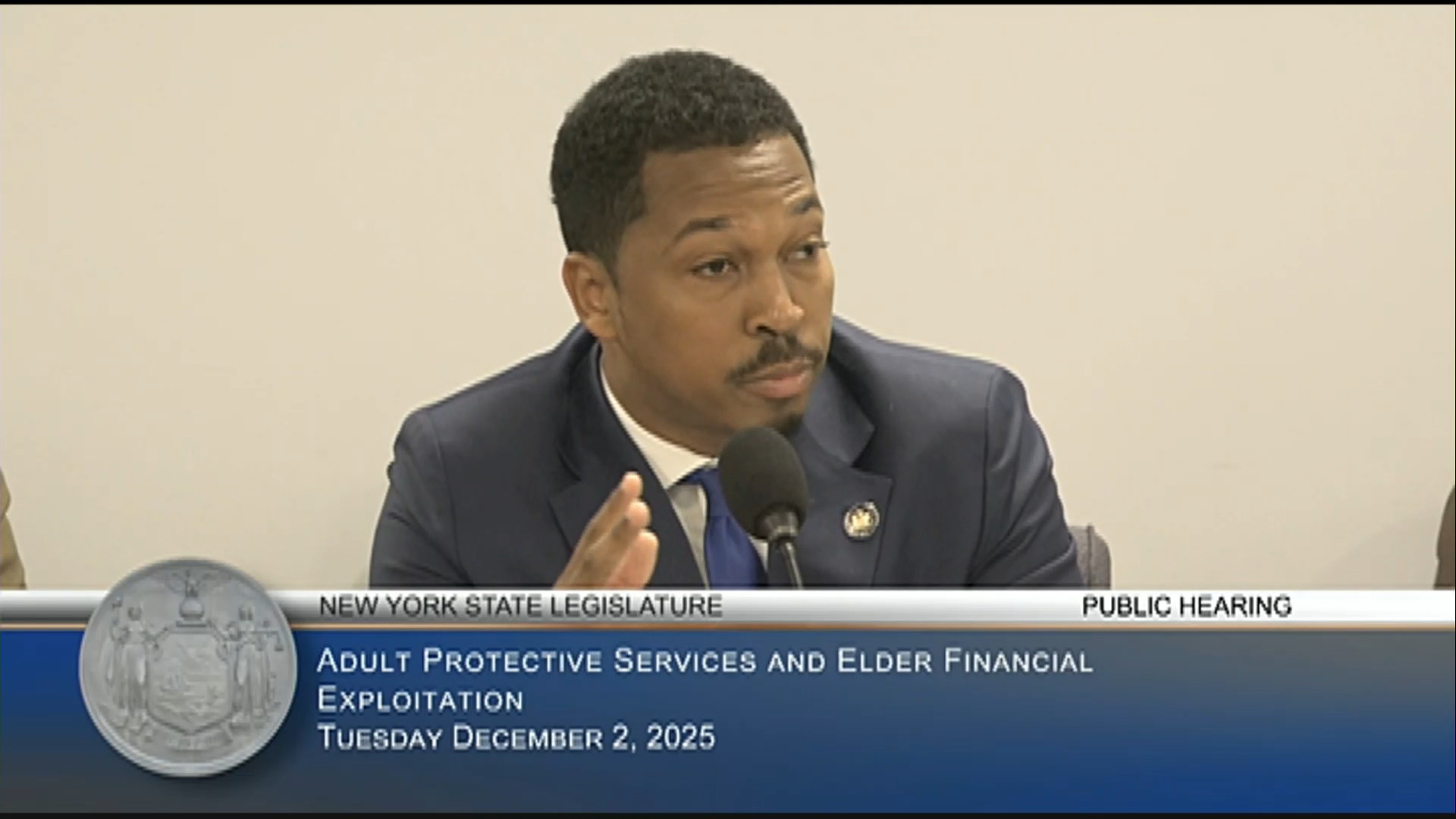 NYC Dept. of Aging Representative Testifies During Public Hearing on Preventing Financial Fraud Against Older Adults