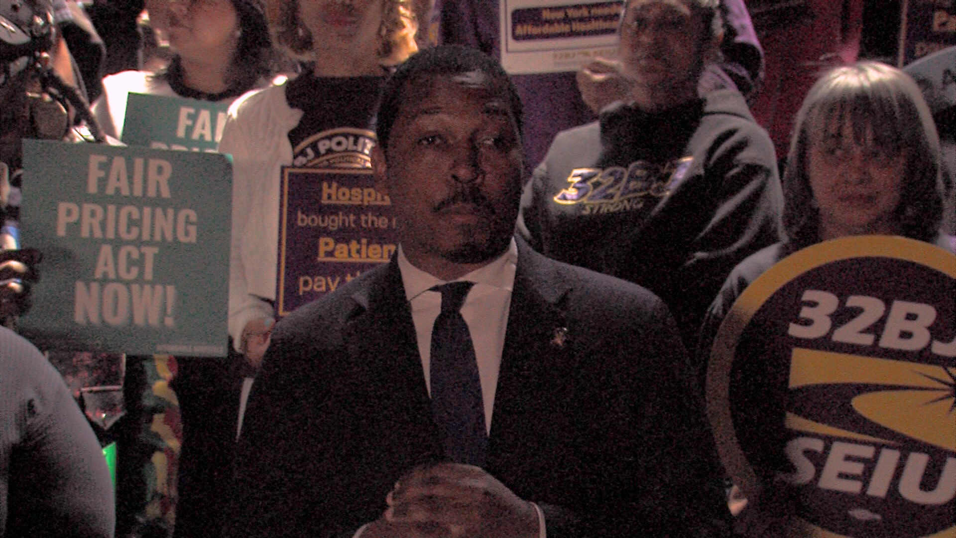 Wright Joins 32 BJ/SEIU Members Calling for Passage of Fair Pricing Act