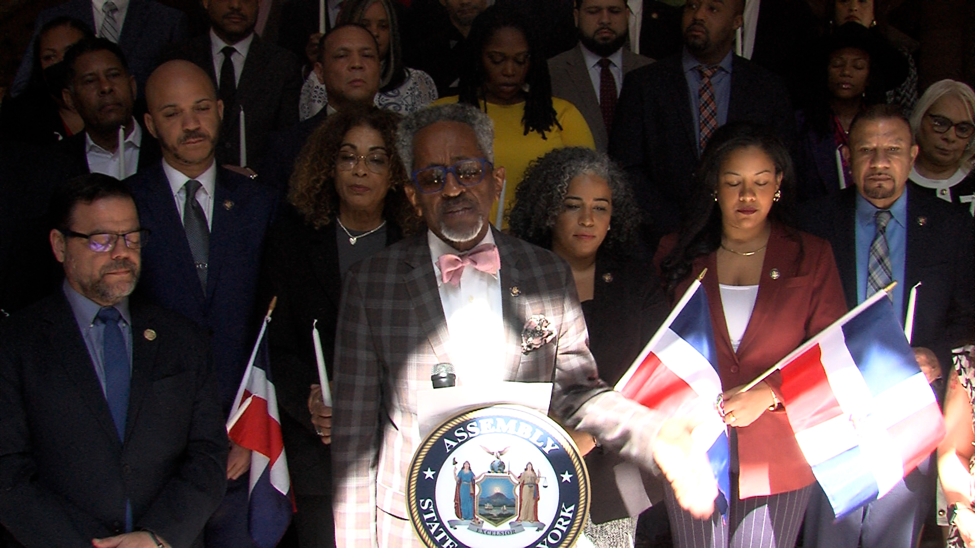 Mourning Victims of Night Club Tragedy in the Dominican Republic