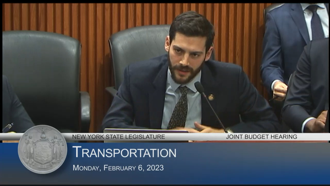 MTA CEO Testifies During Budget Hearing on Transportation