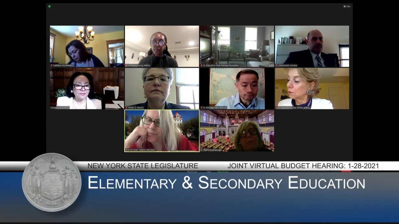 Seawright Questions Interim Education Commissioner During Budget Hearing on Education