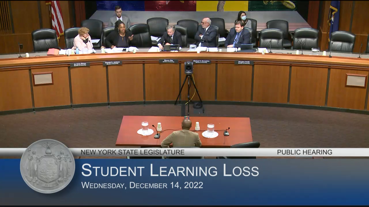 Council of School Supervisors Testifies During Hearing on Student Learning Loss