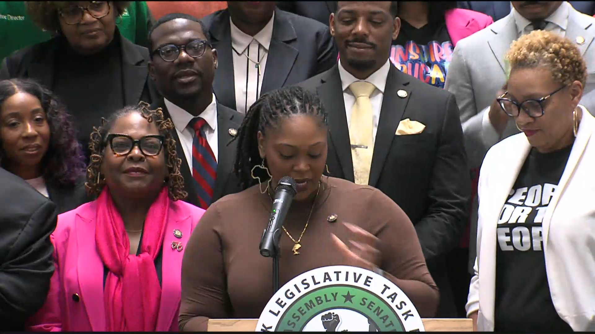 Assembly Black Task Force Rallies in Albany