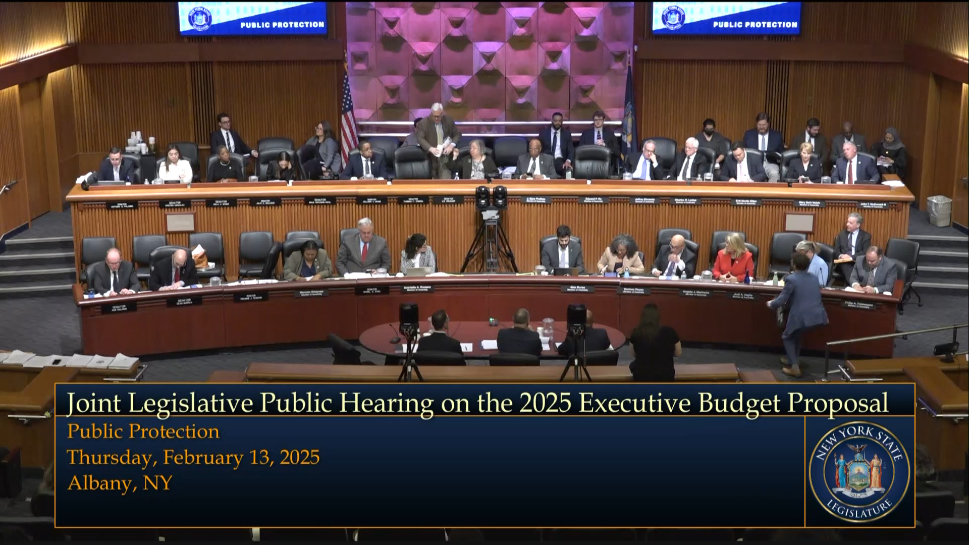 Joint Budget Hearing on Public Protection