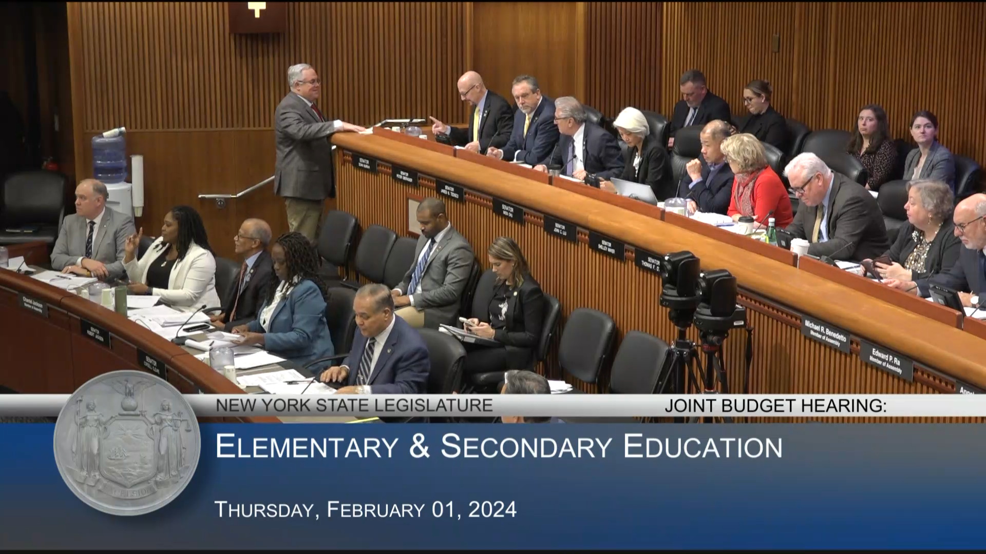 Education Commissioner Testifies During Budget Hearing on Elementary and Secondary Education