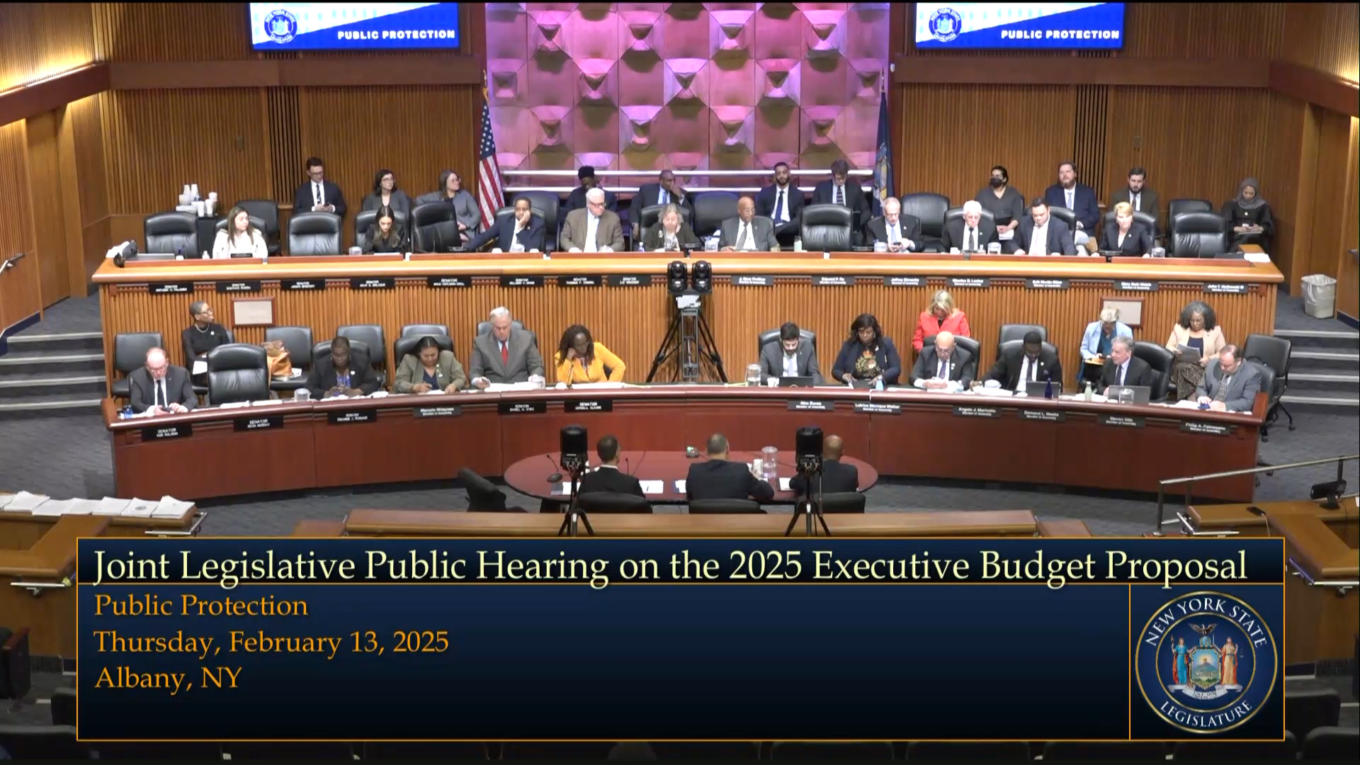 NYSP Superintendent Testifies During Joint Budget Hearing on Public Protection