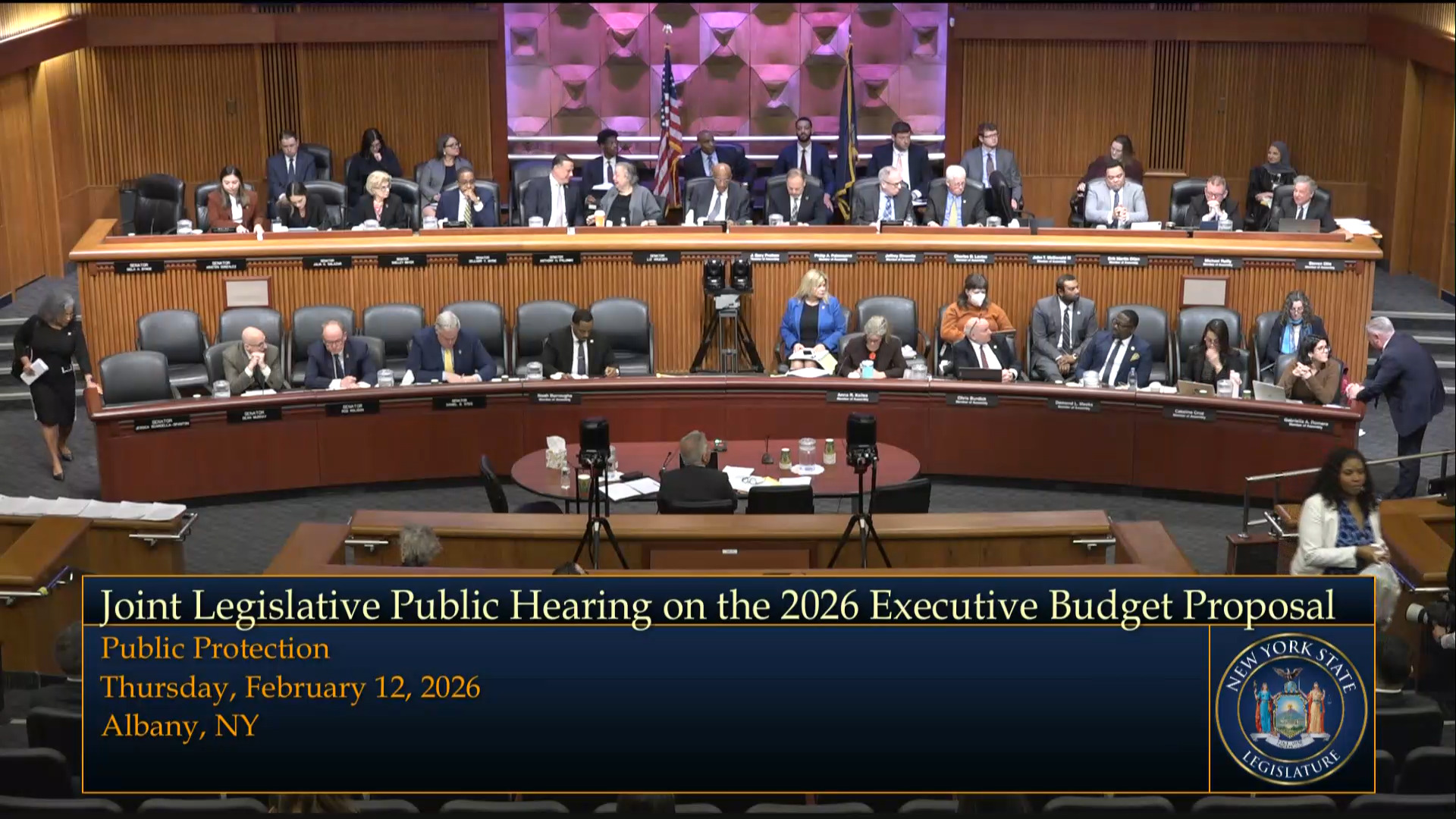 NYS Chief Administrative Judge Testifies During Budget Hearing on Public Protection