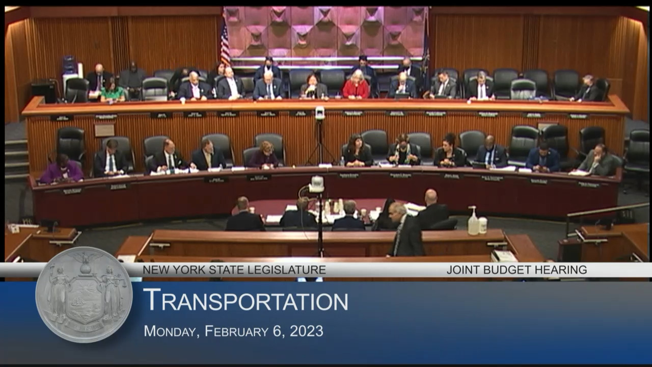 MTA CEO Testifies During Budget Hearing on Transportation